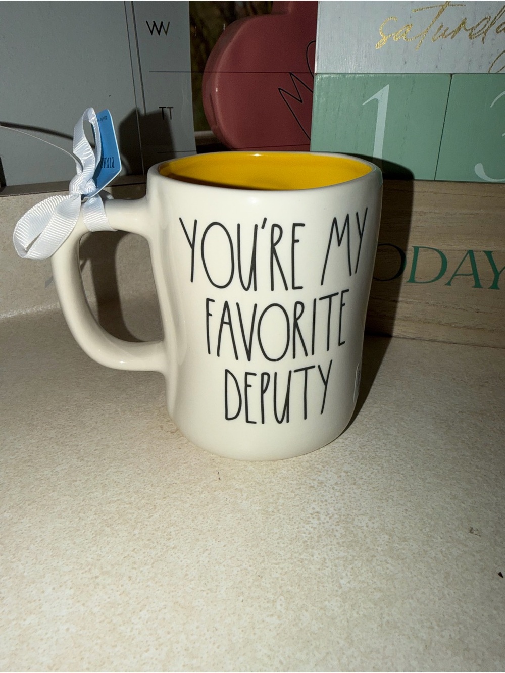 Rae dunn you’re my favorite deputy mug